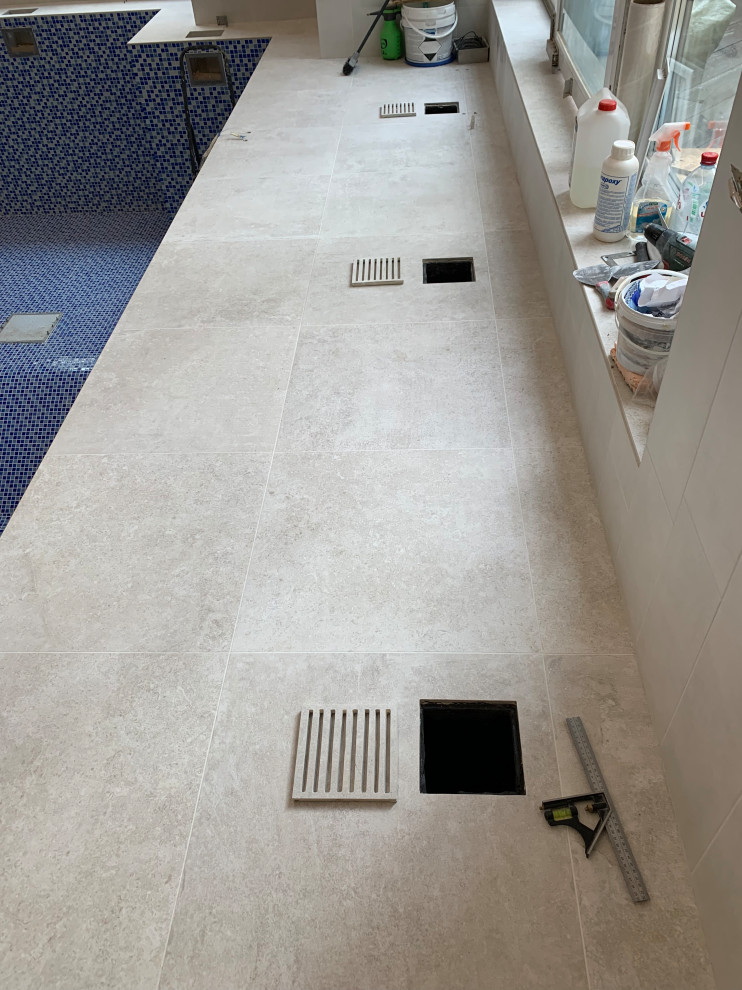 Обложка проекта: Бассейн частный коттеджный  поселок объем 200м². Срок выполнение 3 месяца