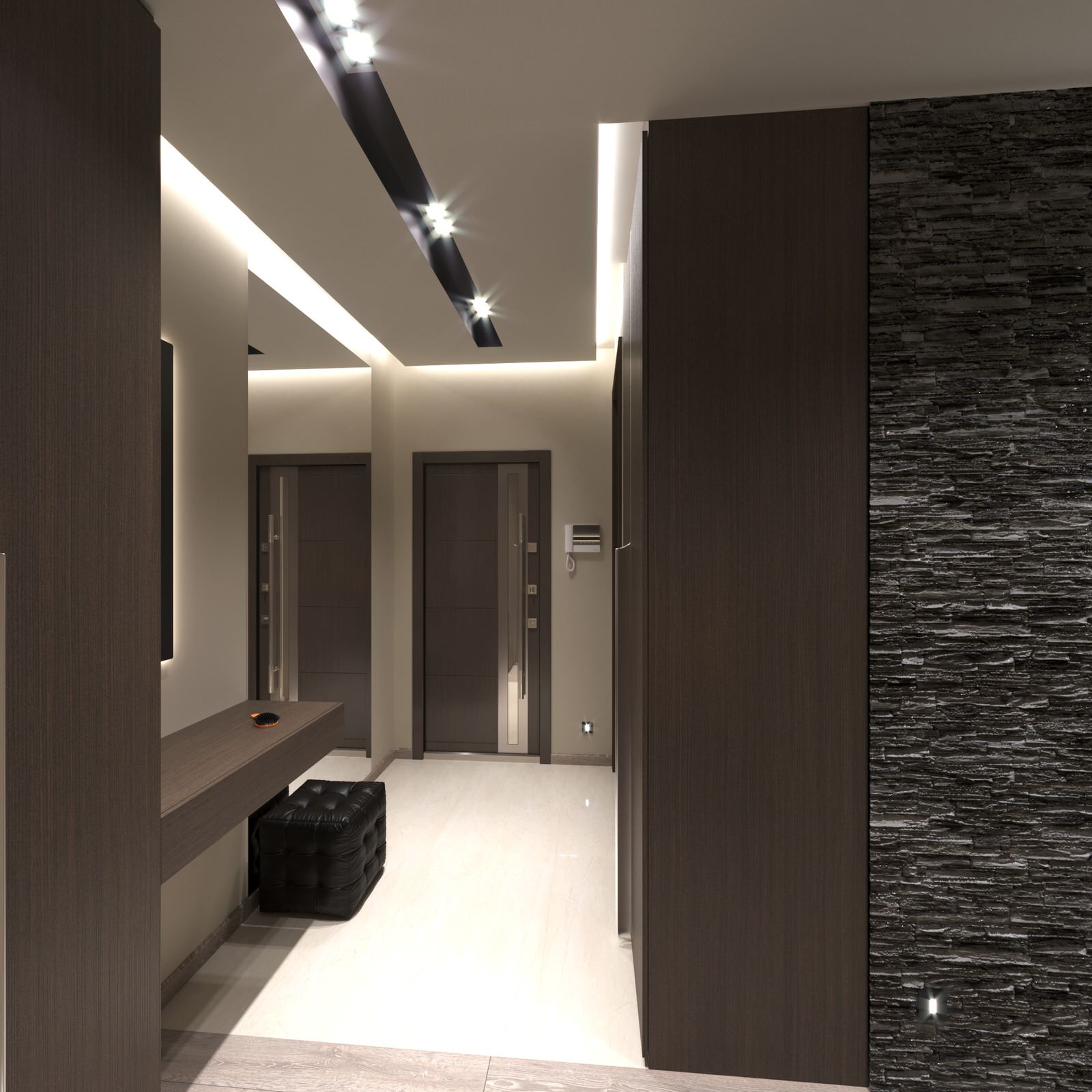 Дизайн двухуровневой квартиры 170 м² ЖК «ORDYNKA»