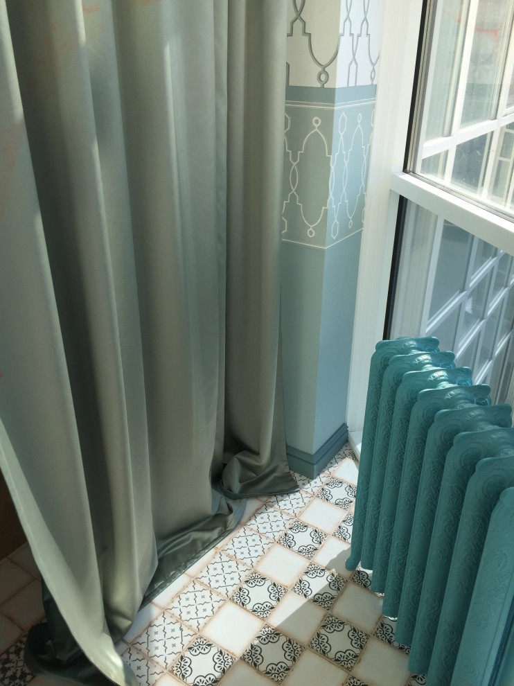 квартира в французском стиле в процессе декорирования