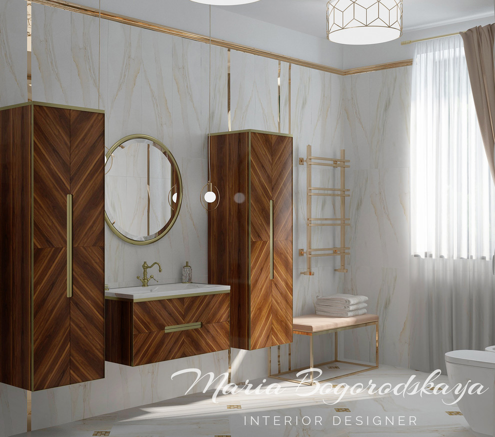 Ванная комната в Современной классике