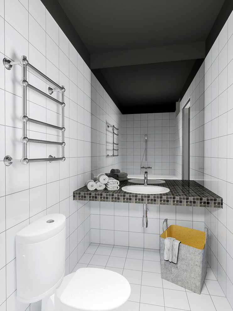 Небольшая квартира с очень ограниченным бюджетом в 2 яруса в Краснодаре