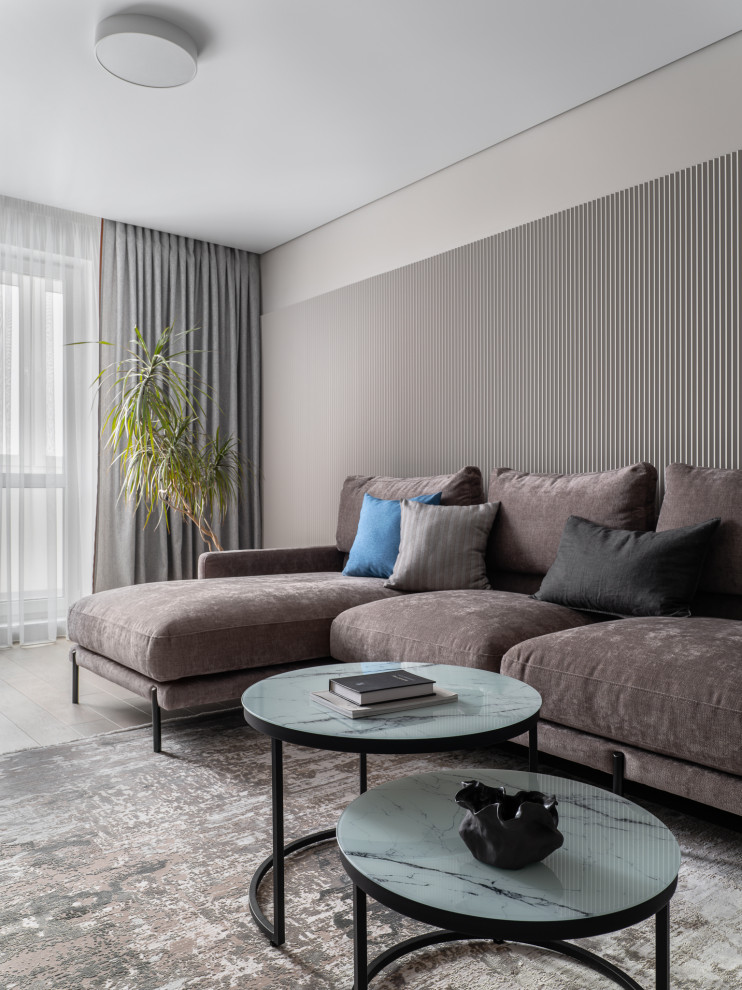 Интерьер типовой трехкомнатной квартиры в доме серии П-3