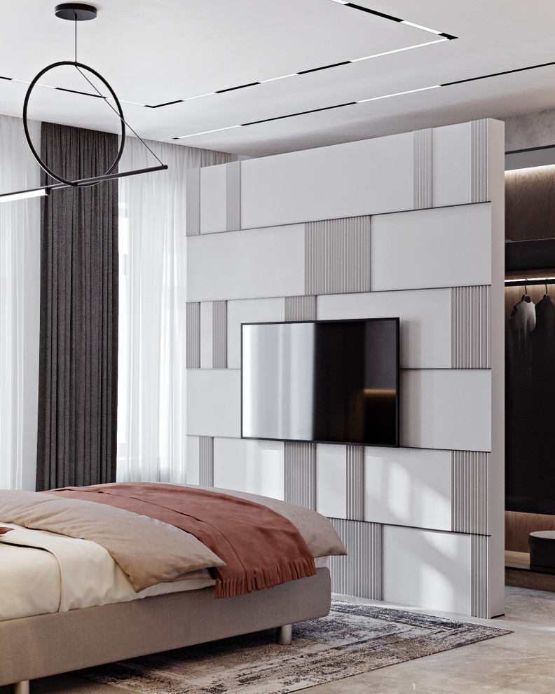 КП Первозванный 1,  спальня (вариант 3)