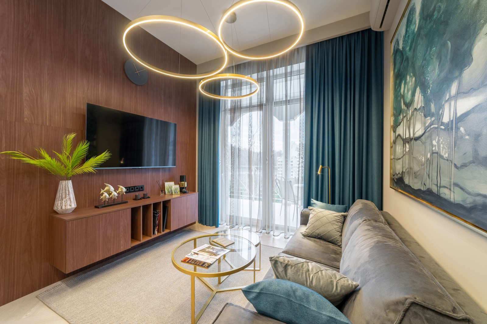 Квартира с современным ремонтом в Сочи