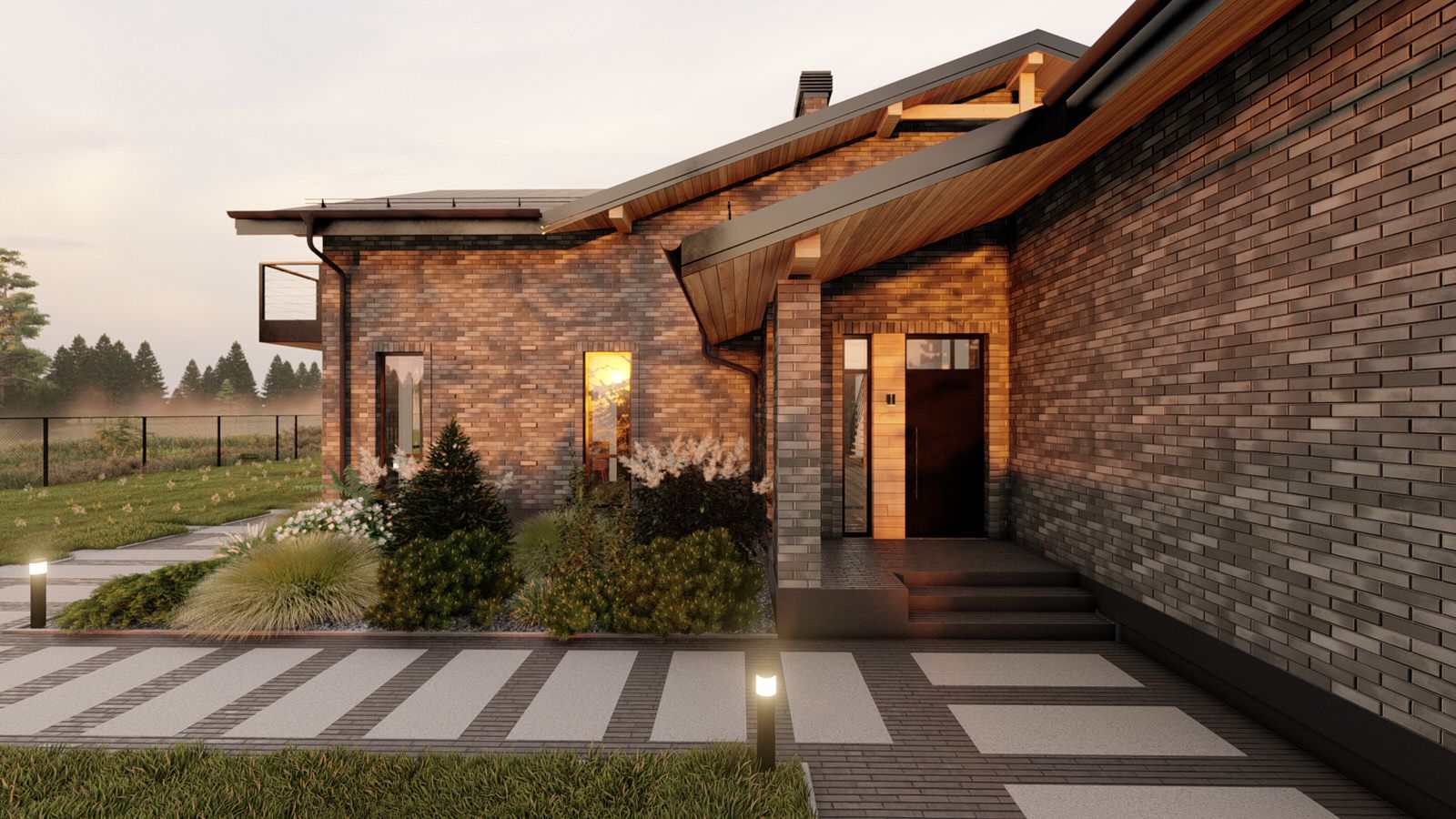 Проект дома 405м2 Сосновый Берег, Вологда