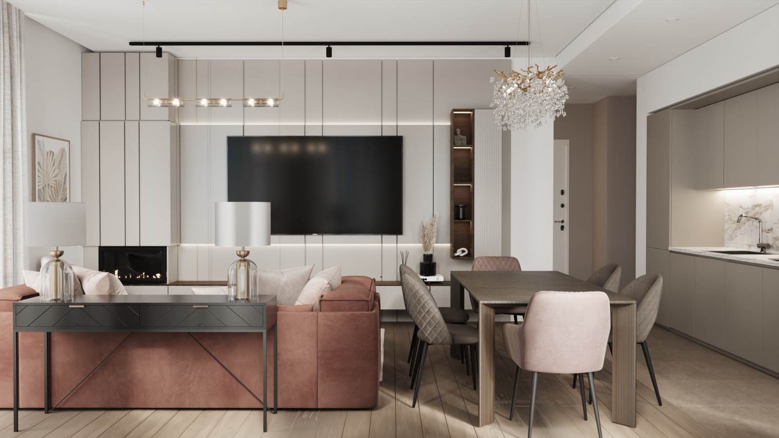 Обложка проекта: 3-х комнатная квартира