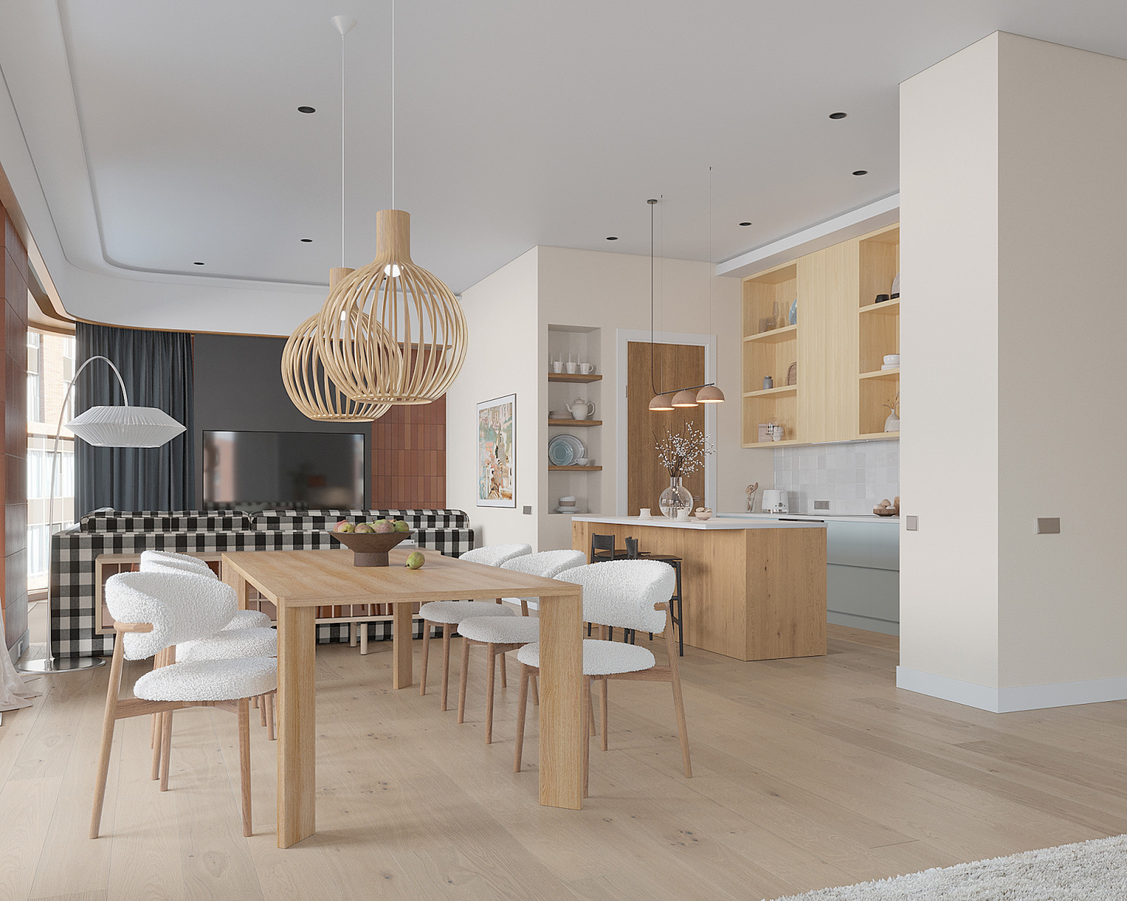 Вневременной дизайн для большой семьи