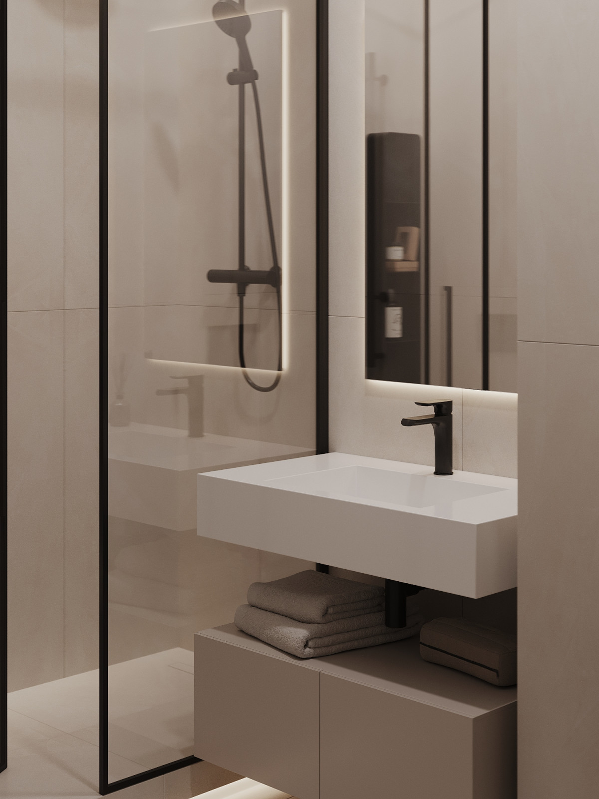 ЖК «Павелецкая Сити» — современный минимализм в нейтральных оттенках