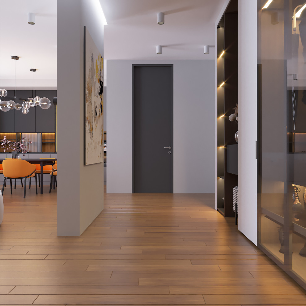 кухня-гостиная в доме