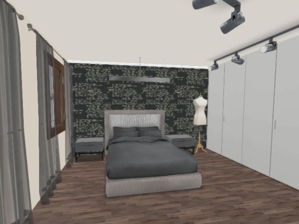 Дизайн спальни для холостяка