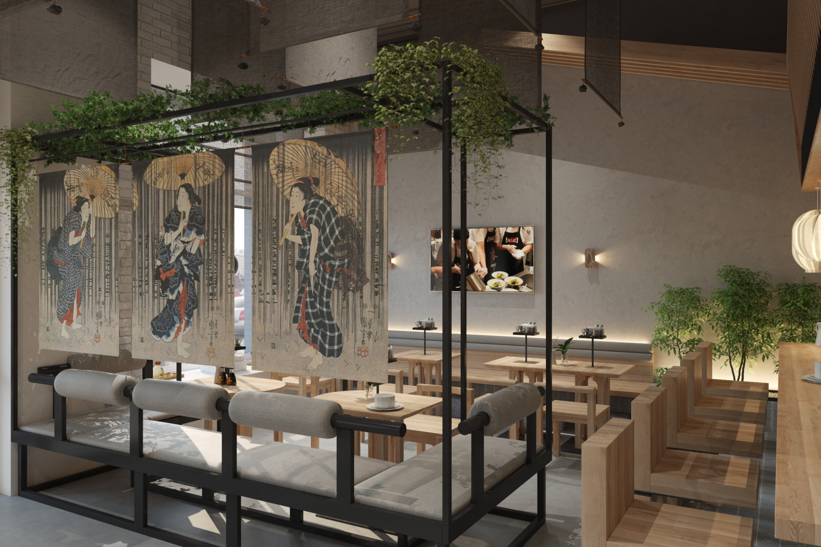 Интерьер РАМЕННОЙ