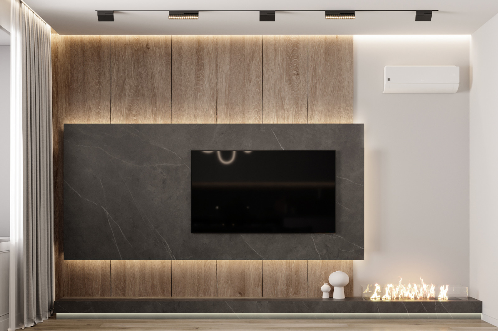 Минималистичный интерьер квартиры в Красноярске