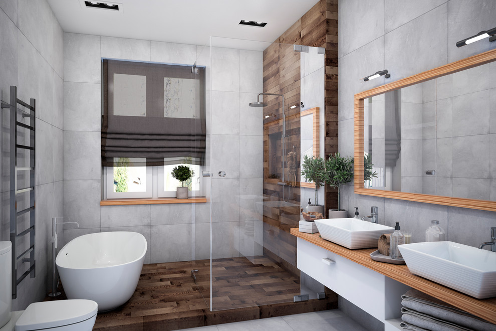 Дизайн санузла в частном доме