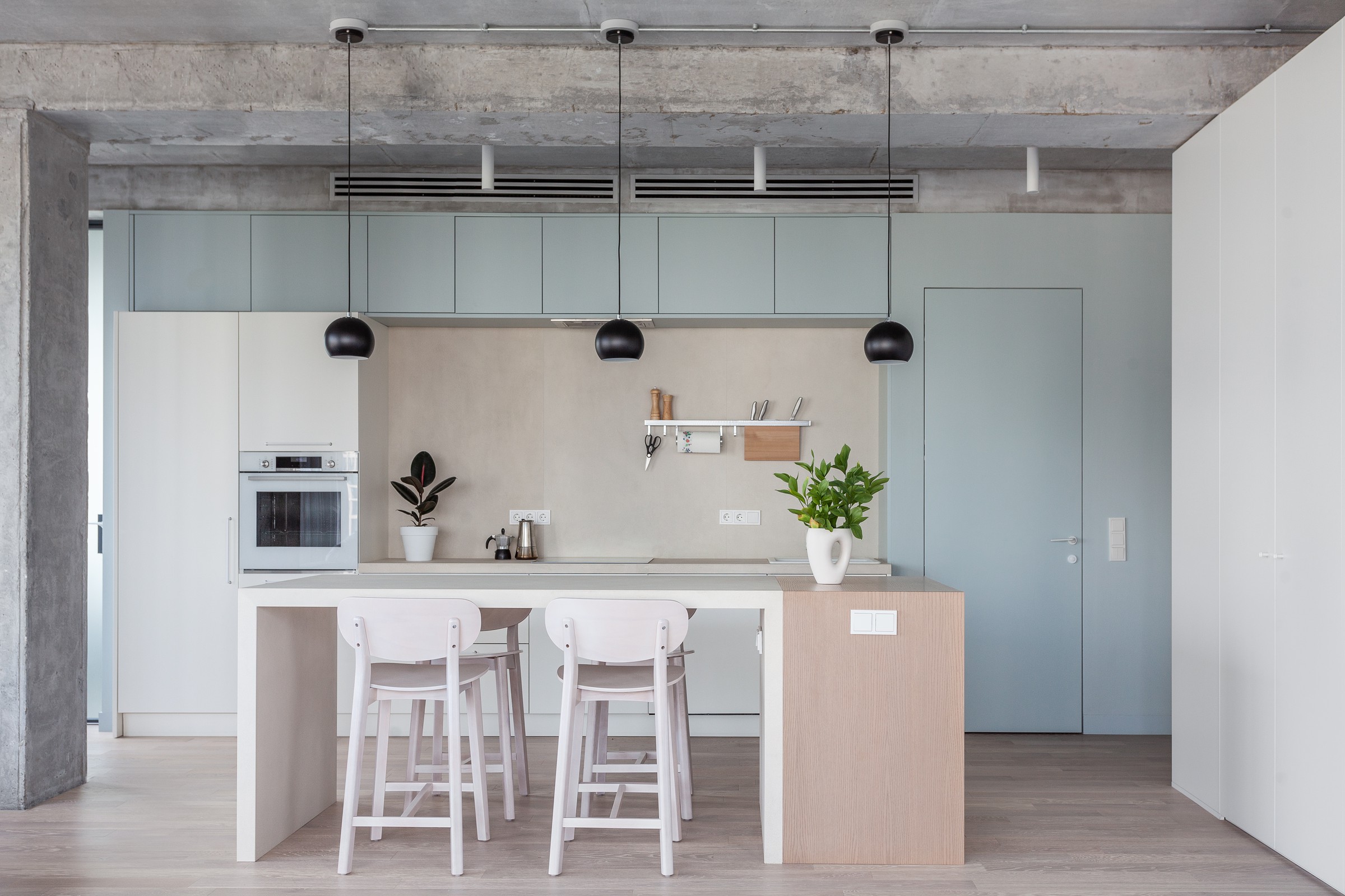 Houzz тур: Квартира с бетонными стенами