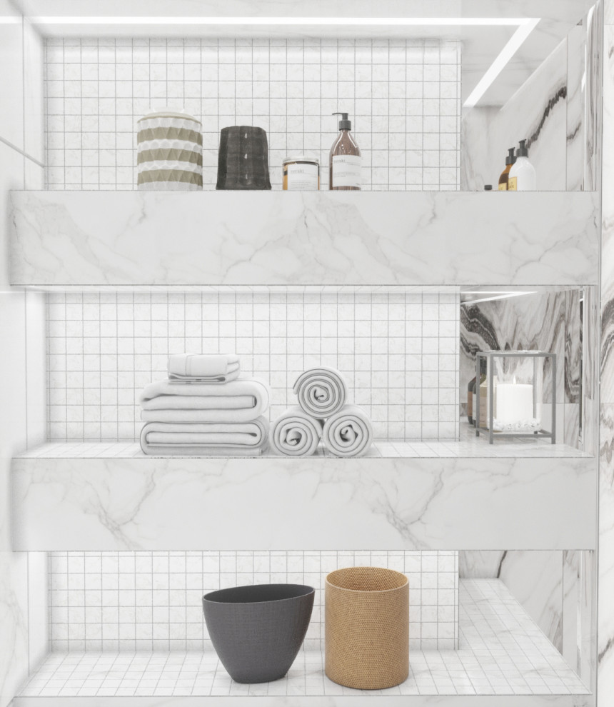 Проект 2-х комнатной квартиры в Апартаментах Лахта Плаза