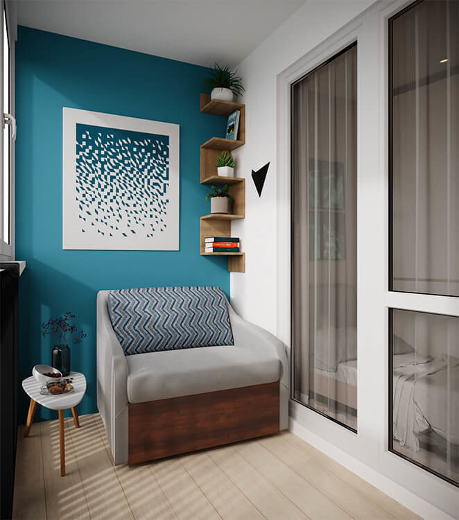 Светлая двушка.