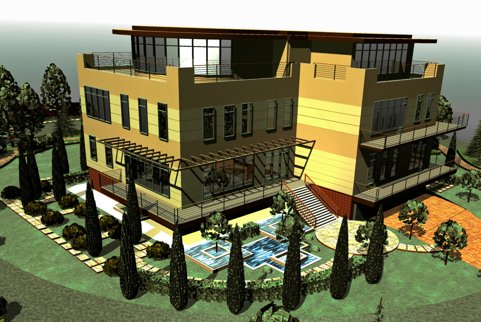 Обложка проекта: Сосны