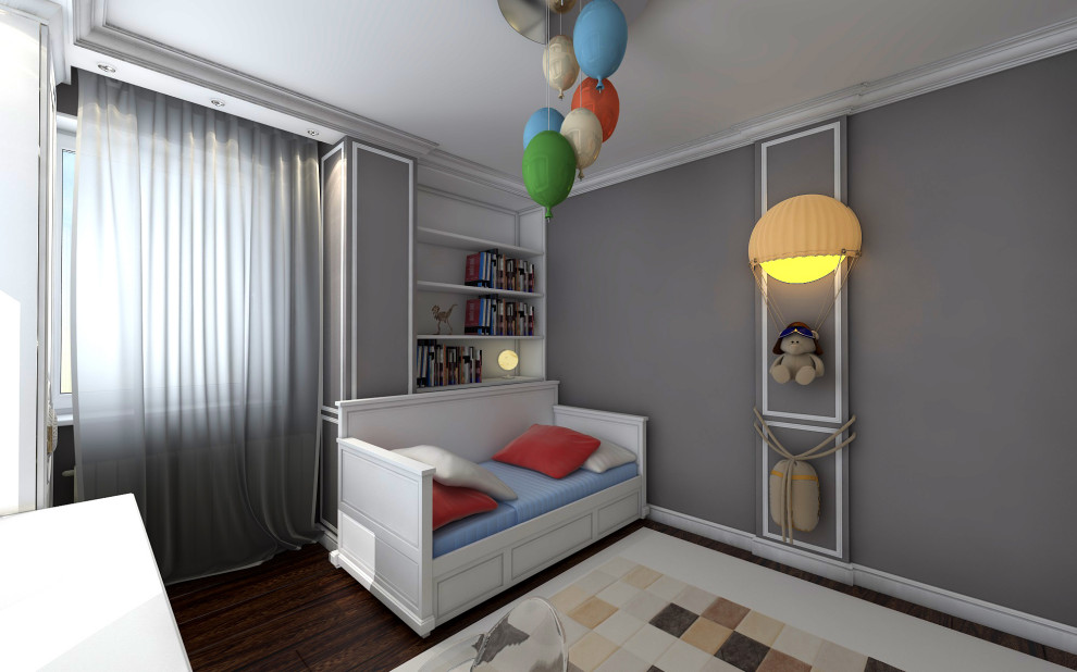 Обложка проекта: НЕОКЛАССИКА (детская спальня)