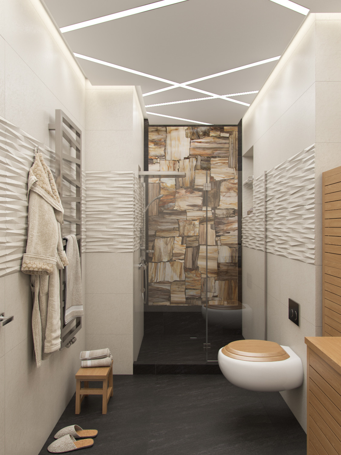 Обложка проекта: Дизайн санузла в квартиру в ЖК Имеретинский