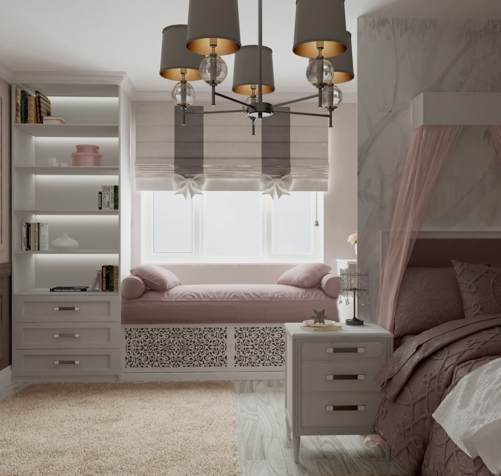 Обложка проекта: Детская комната для девочки