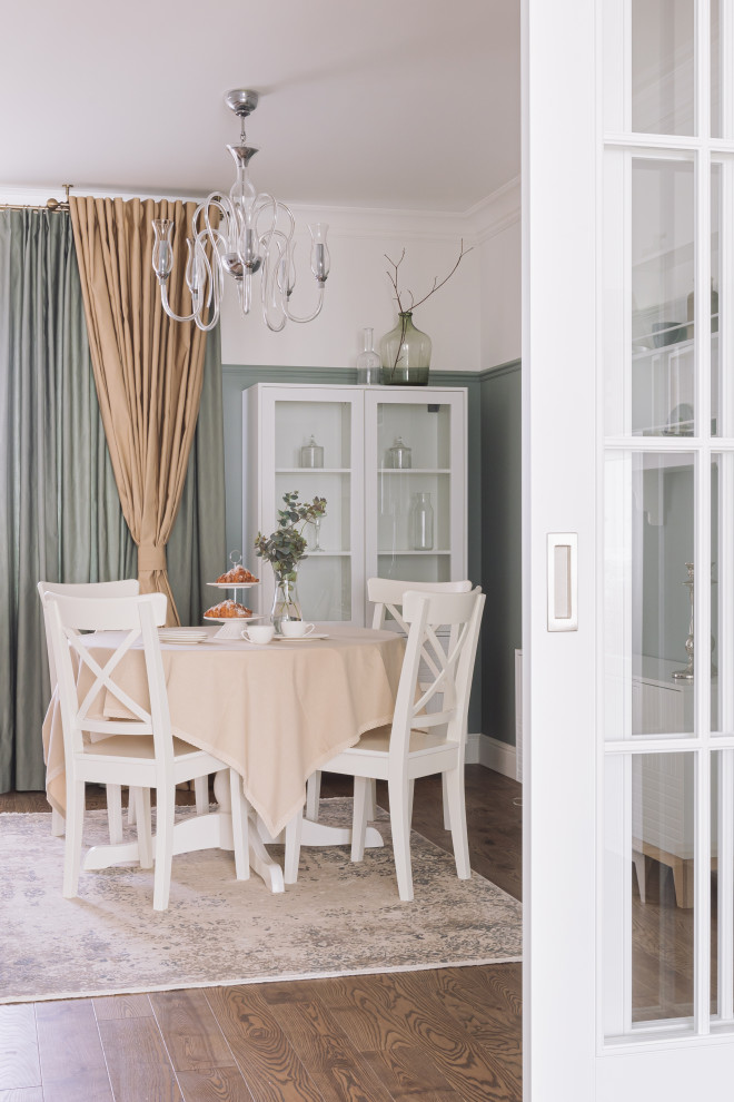 Трехкомнатная квартира в традиционном стиле