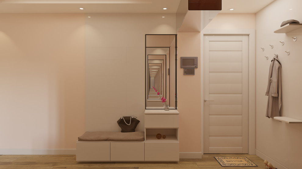 Дизайн двухкомнатной квартиры 44 м2