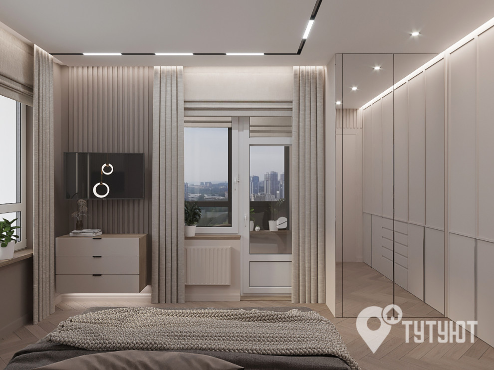 Атмосферная квартира в ЖК Женева