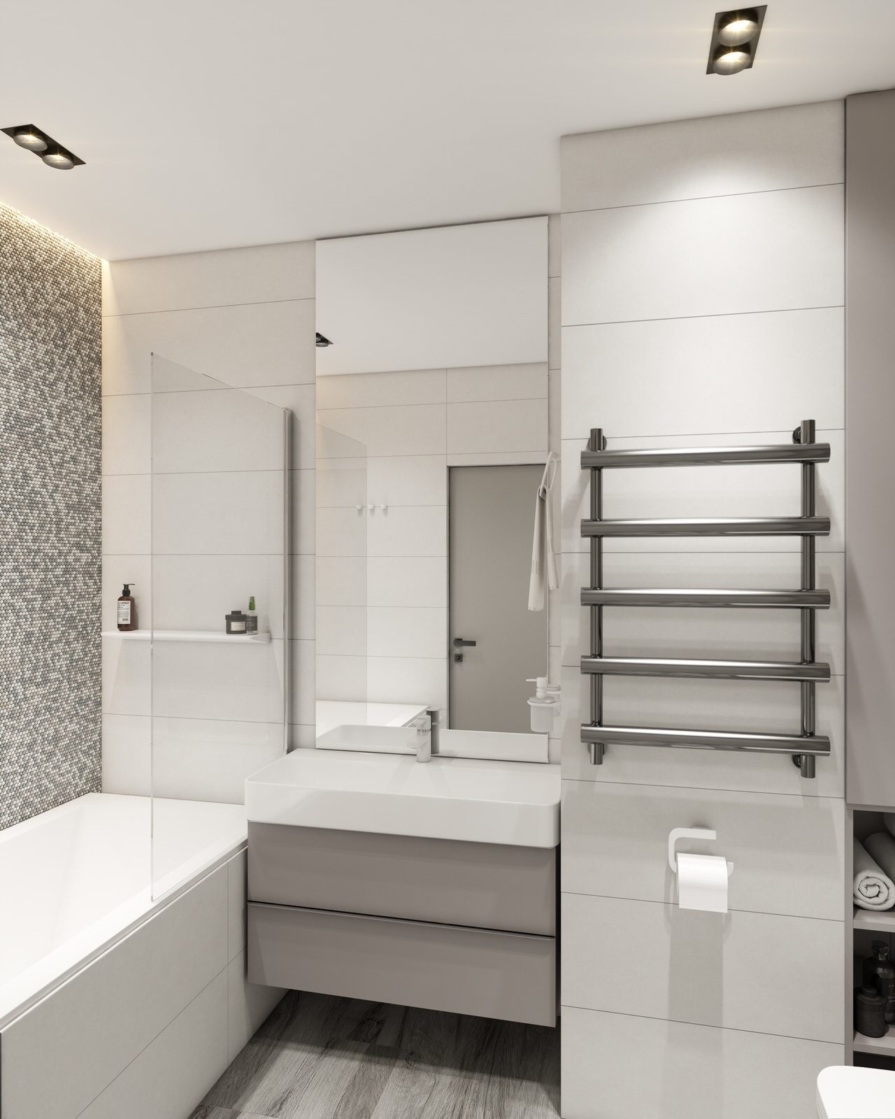 Квартира в Сканди минимализме