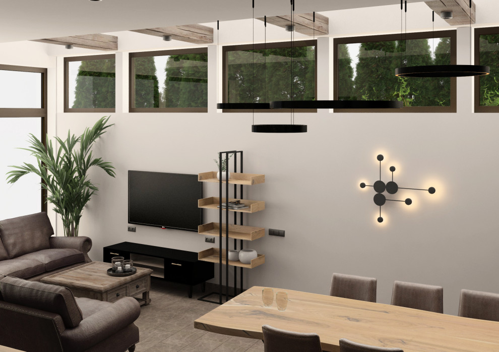 Обложка проекта: Новая теплая терраса к существующему дому