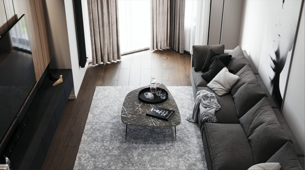 Дизайн проект трехкомнатной квартиры