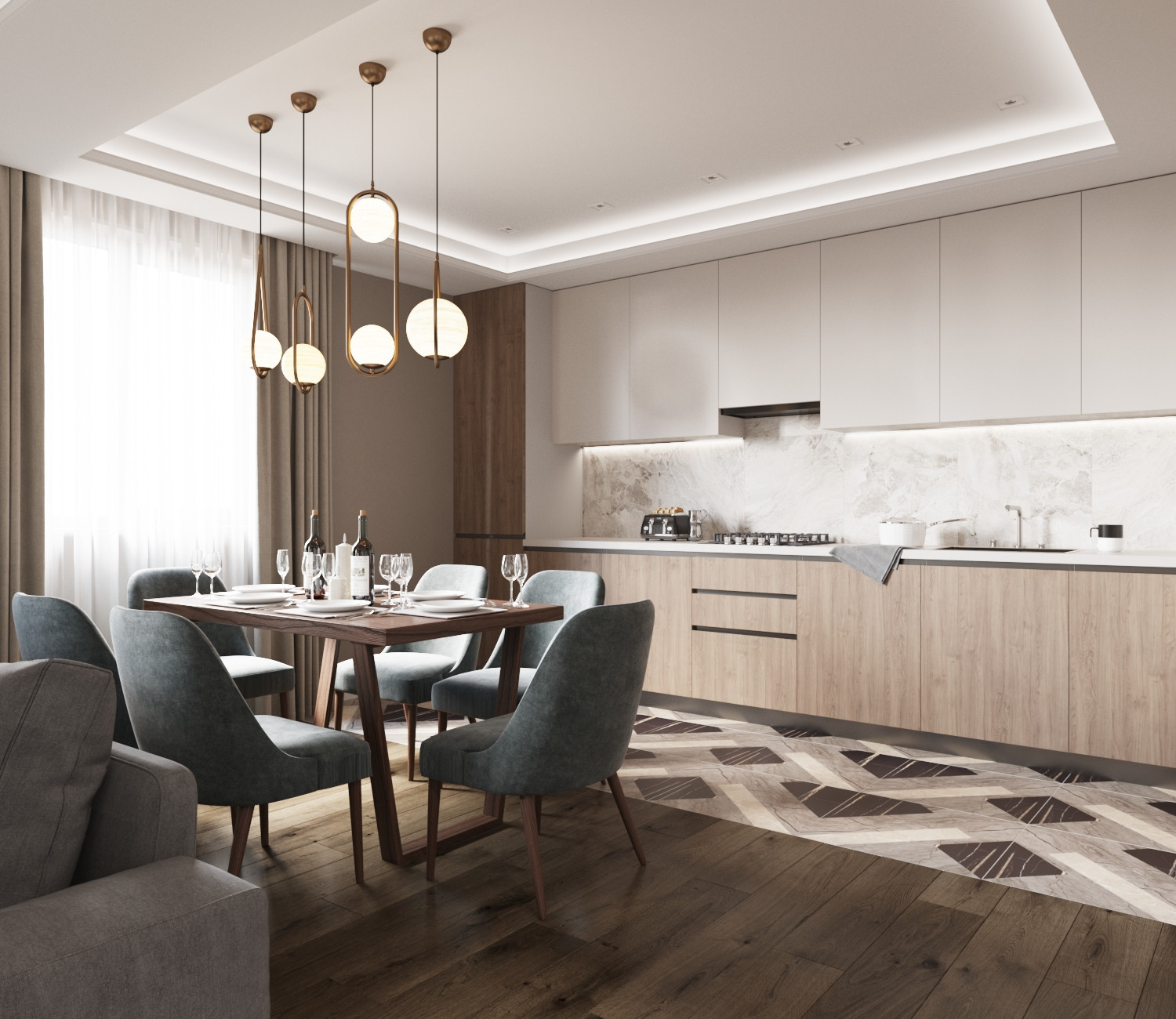 Квартира в Рязани ЖК "Лайт Сити" 81 кв.м