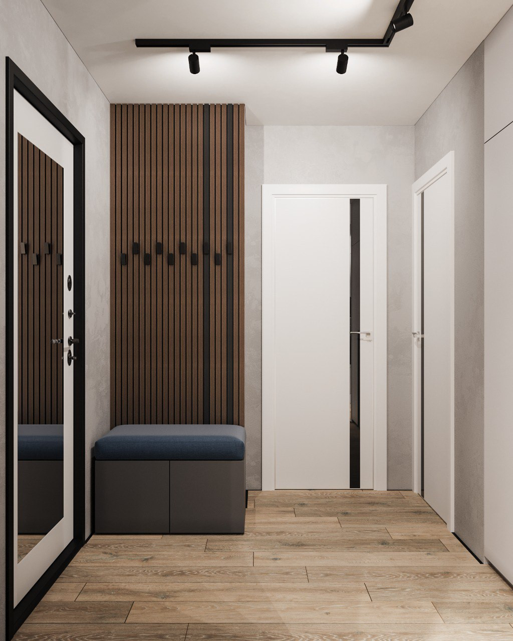 Дизайн двухкомнатной квартиры в ЖК Елизаровский