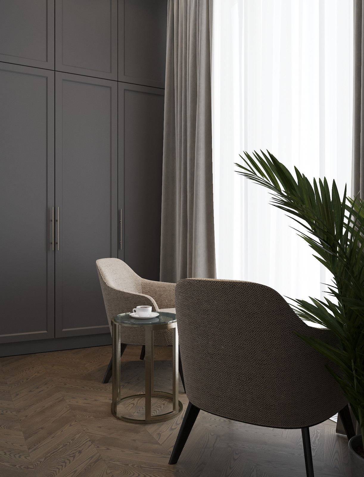 ПРОЕКТ КВАРТИРЫ В ЖК "ГАЙД ПАРК"