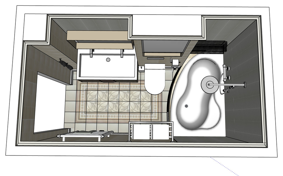 Дизайн-проект ванной