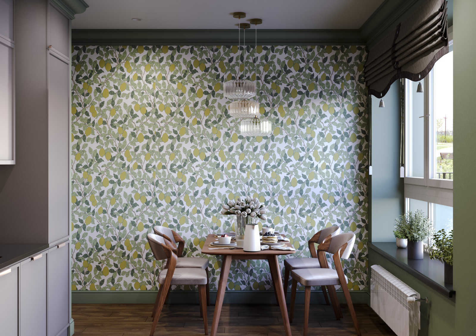 Эклектика в насыщенных оттенках