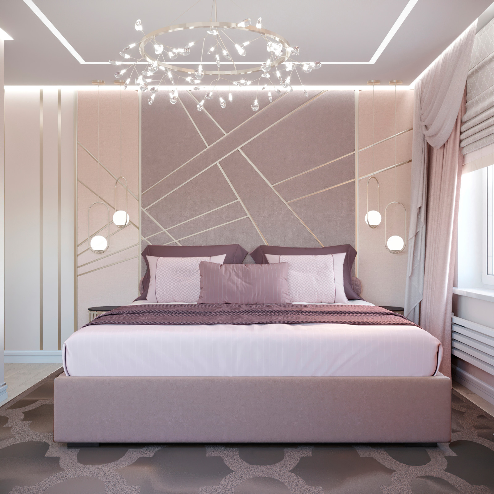 Дизайн квартиры в стиле неоклассика