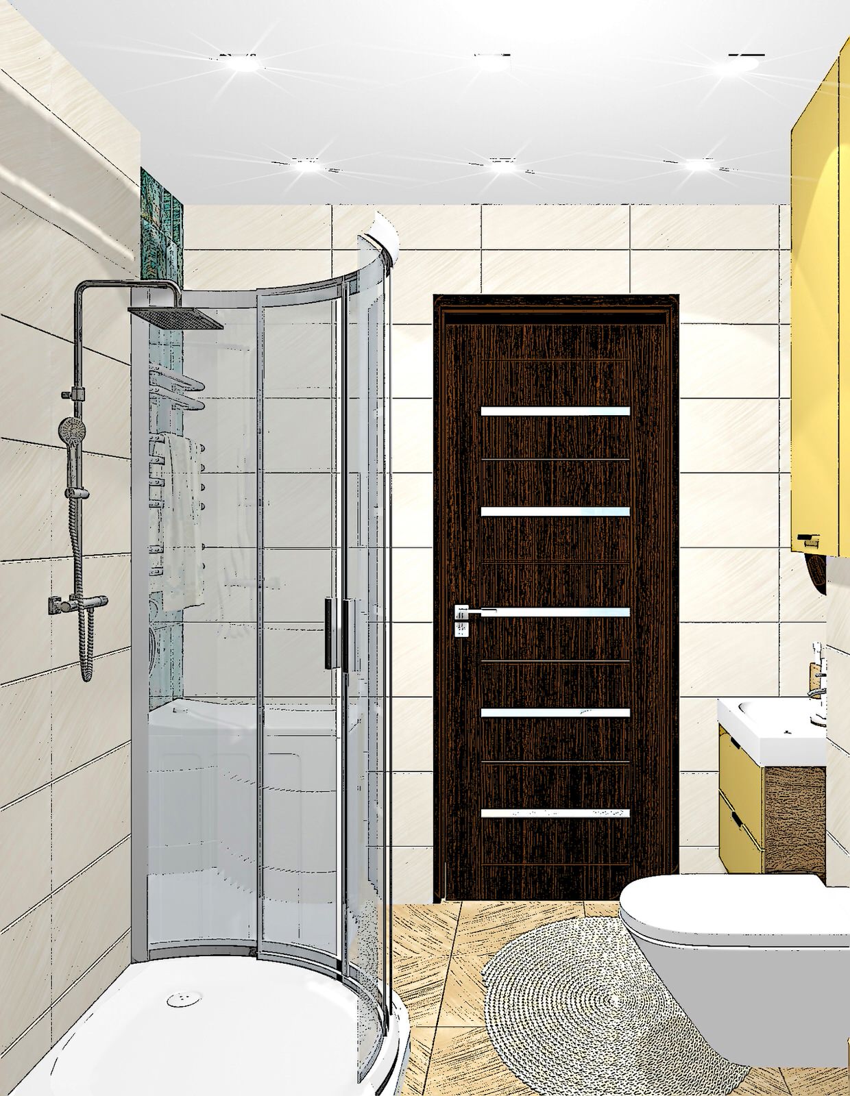 проект "ЛЁЛЯ" ванная комната