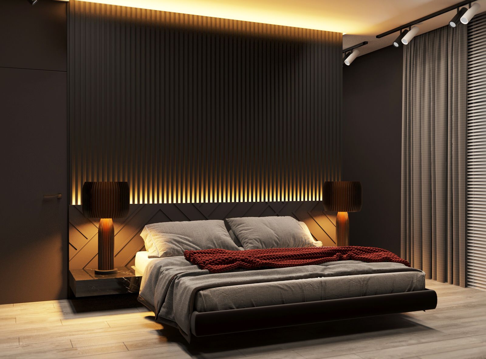 Обложка проекта: Спальня  "Dark Chocolate"