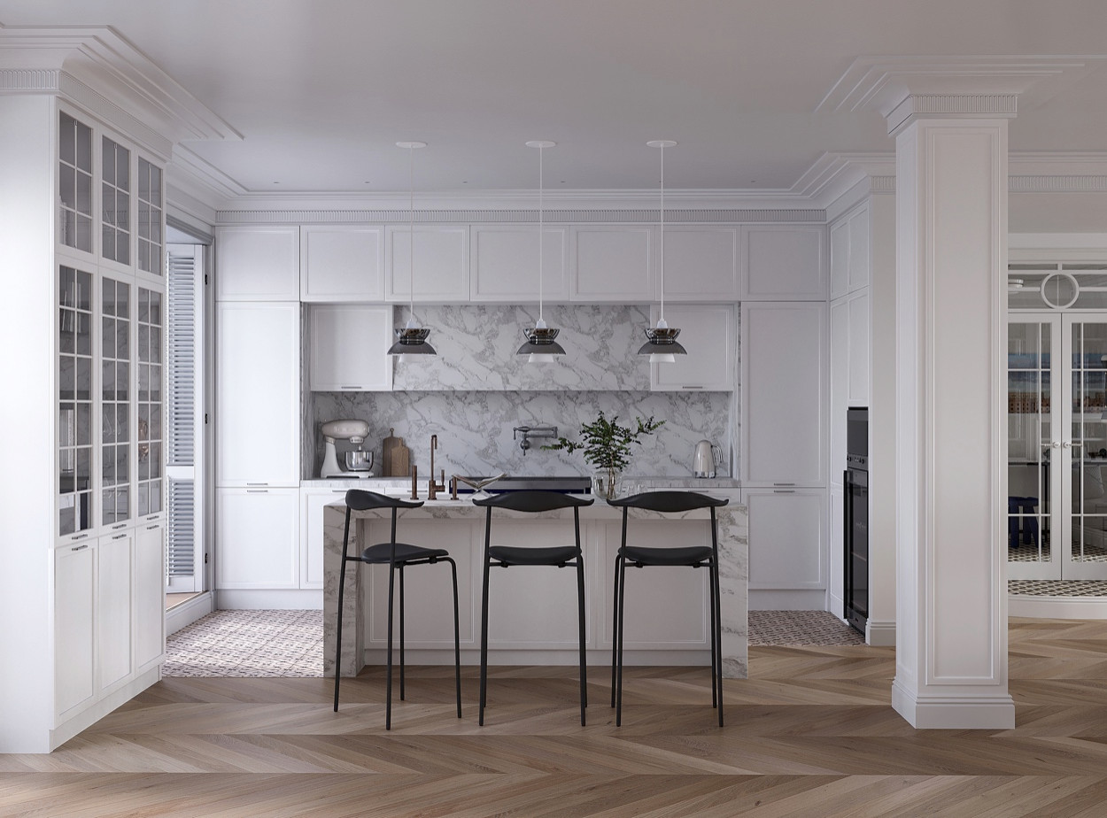 Обложка проекта: Квартира на Пречистенке