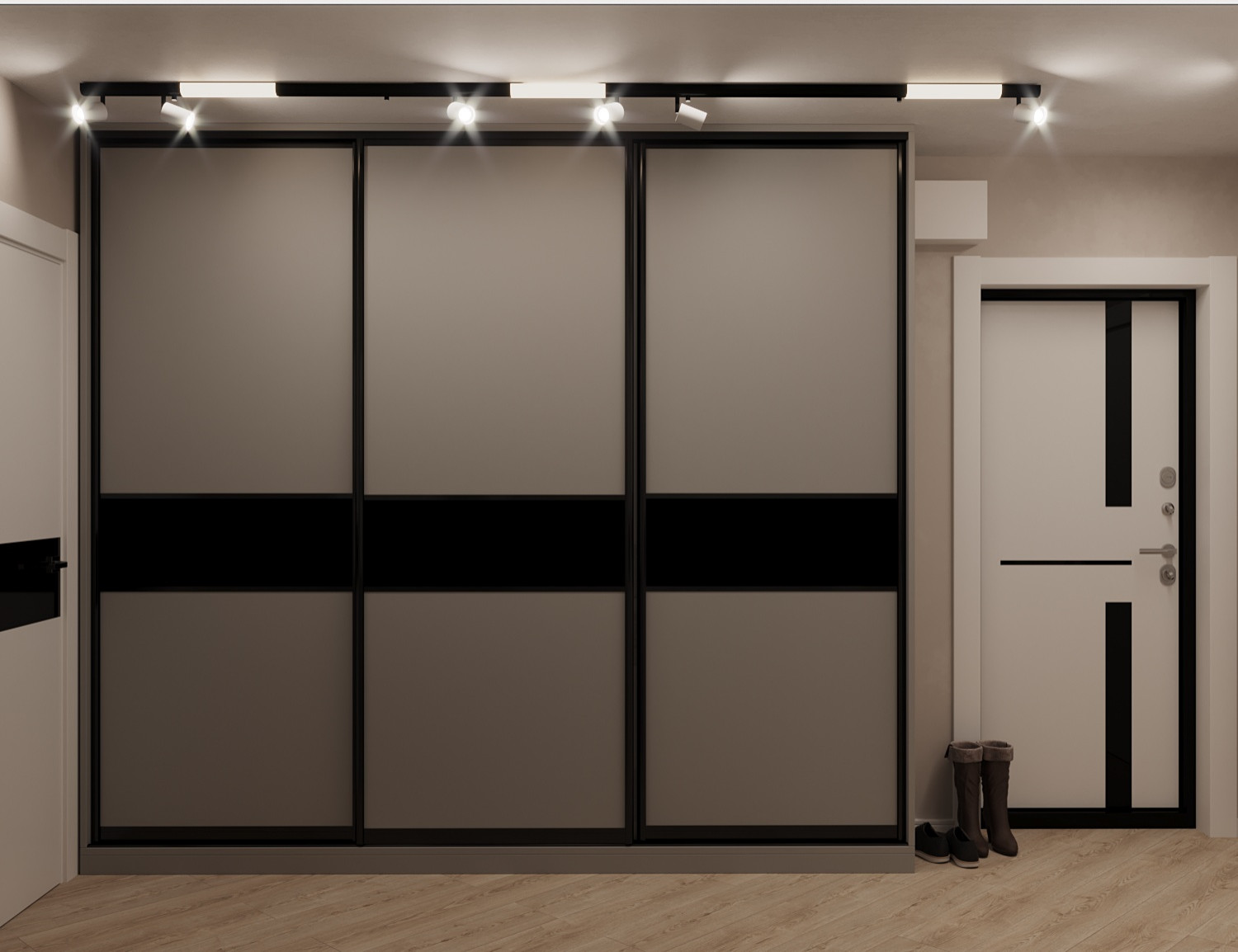 Обложка проекта: коридор