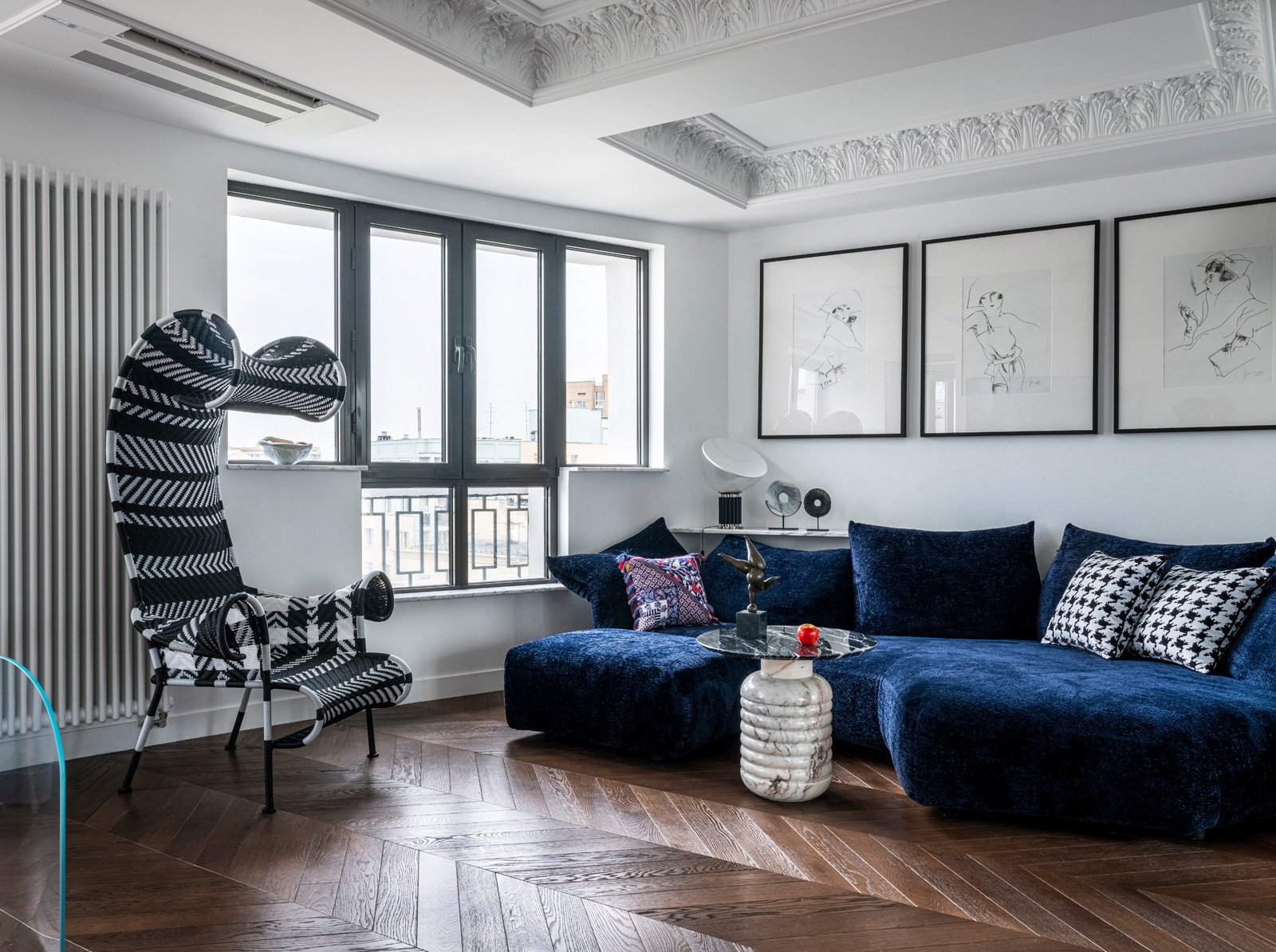 Квартира 2 уровня на Патриарших Прудах