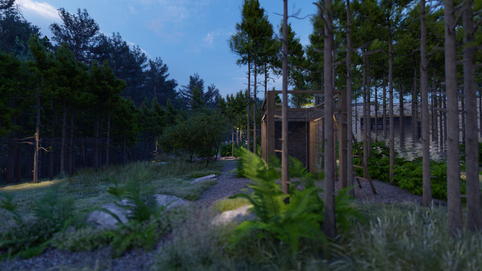 Обложка проекта: Сад "Неизменный" в КП "Самоцветы"