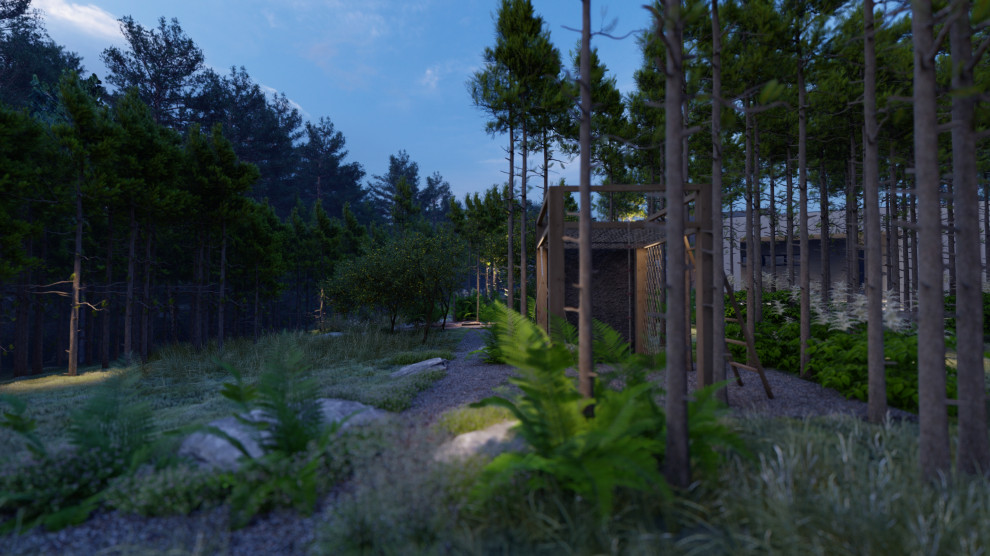 Обложка проекта: Сад "Неизменный" в КП "Самоцветы"