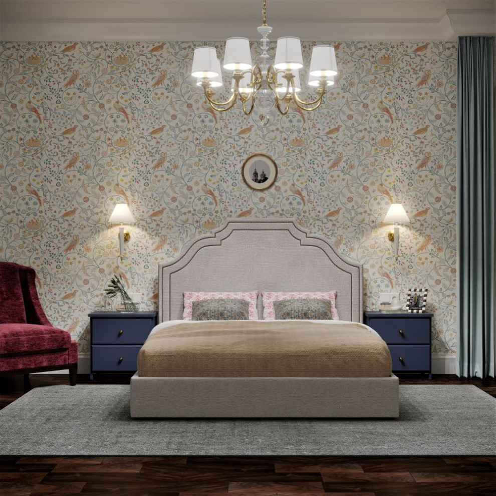 Обложка проекта: Спальня 21 кв.м