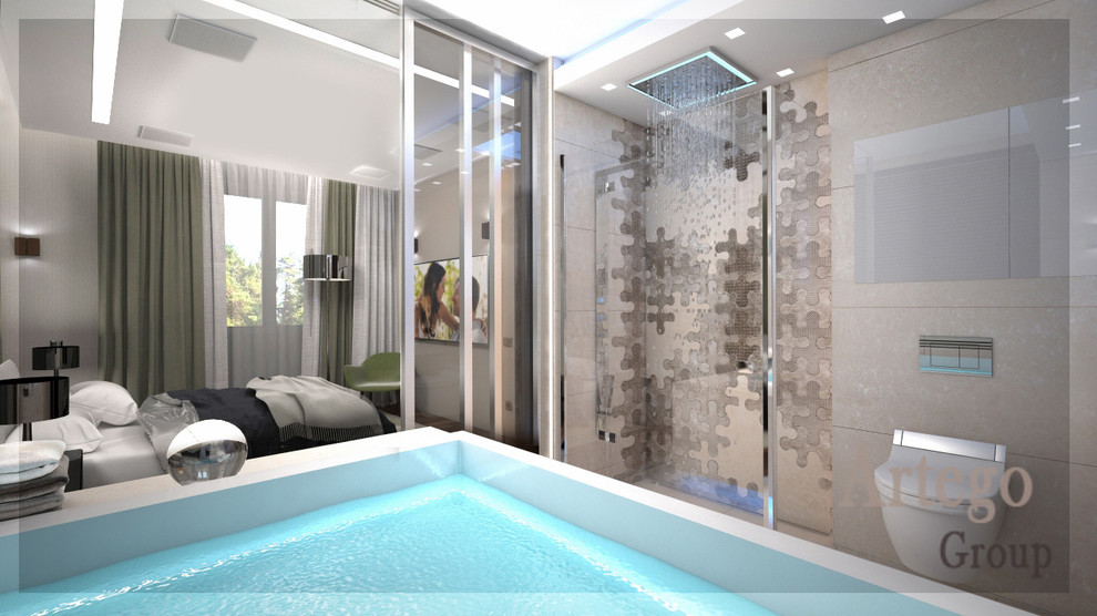 Дизайн интерьера таунхауса в КП "Новое Бакеево"