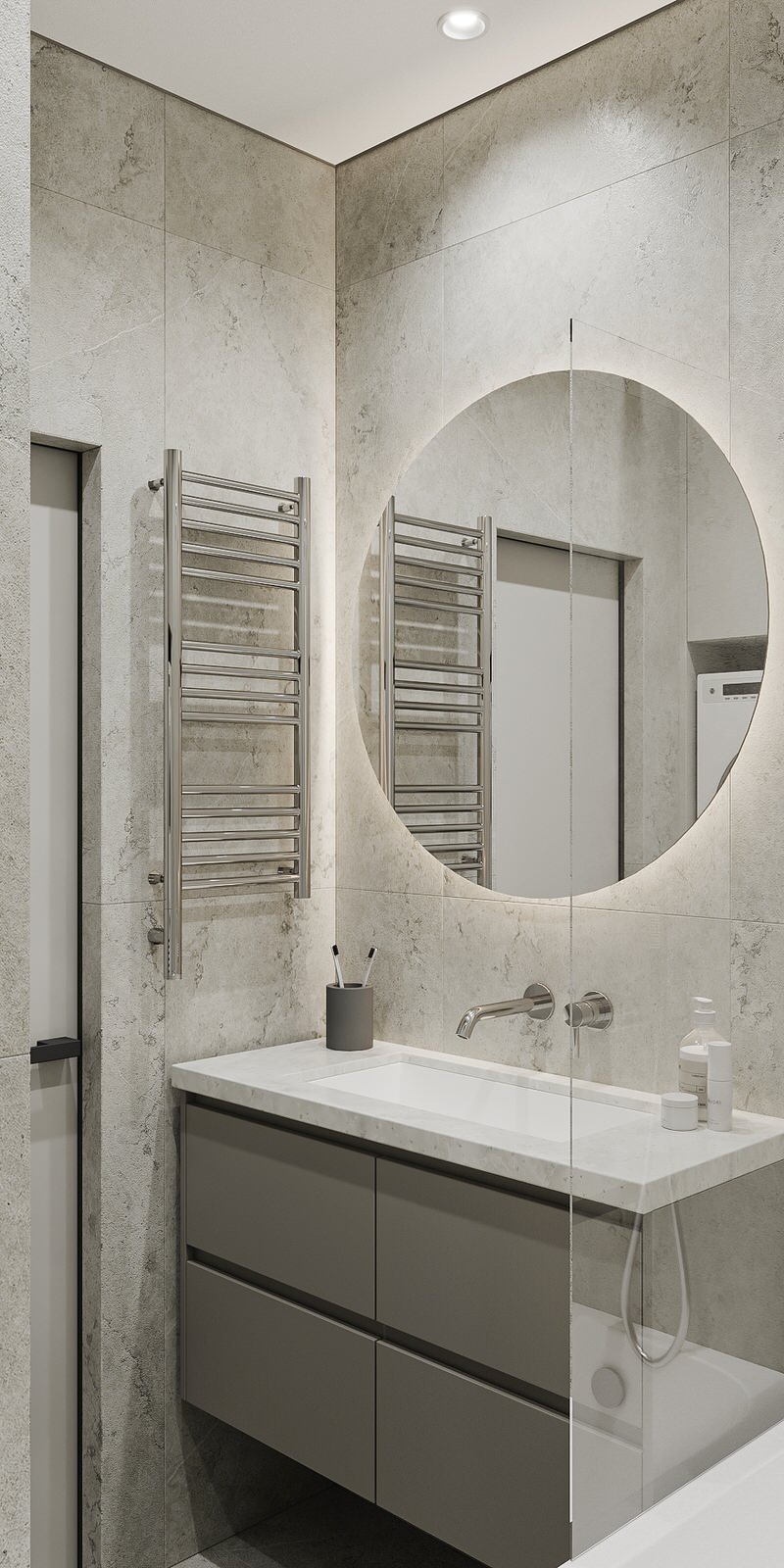 Интерьер квартиры в ЖК "Гармония"