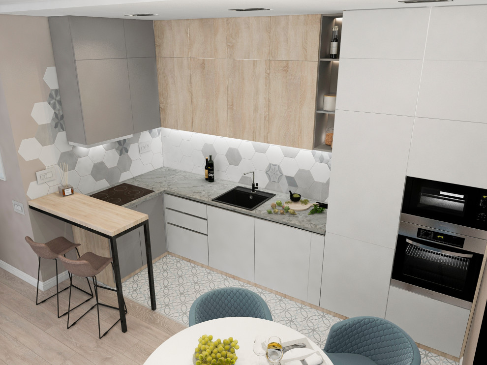 Визуализации квартиры для молодой пары(евродвушка)