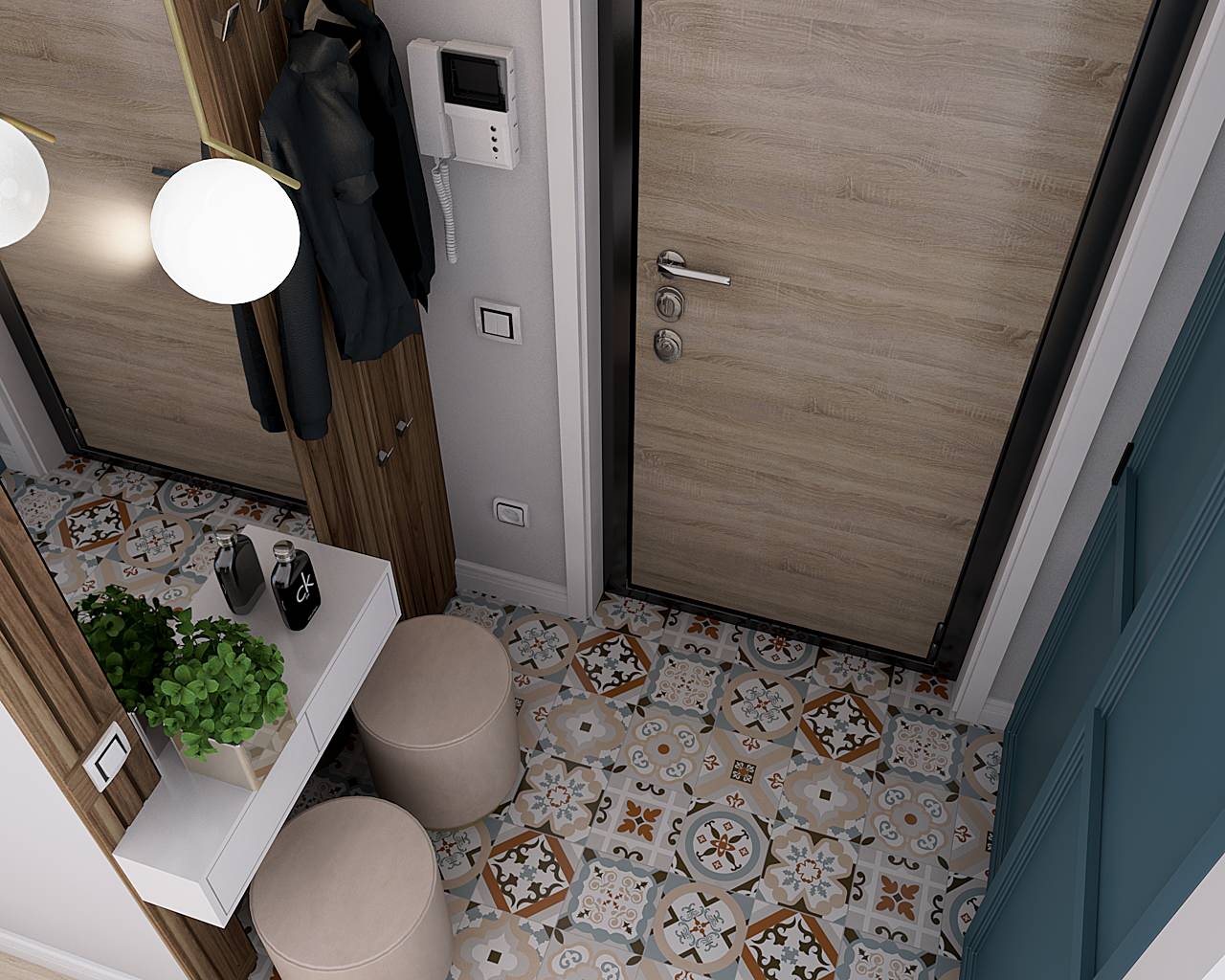 Проект в ЖК Green Park, Москва. Современная классика.