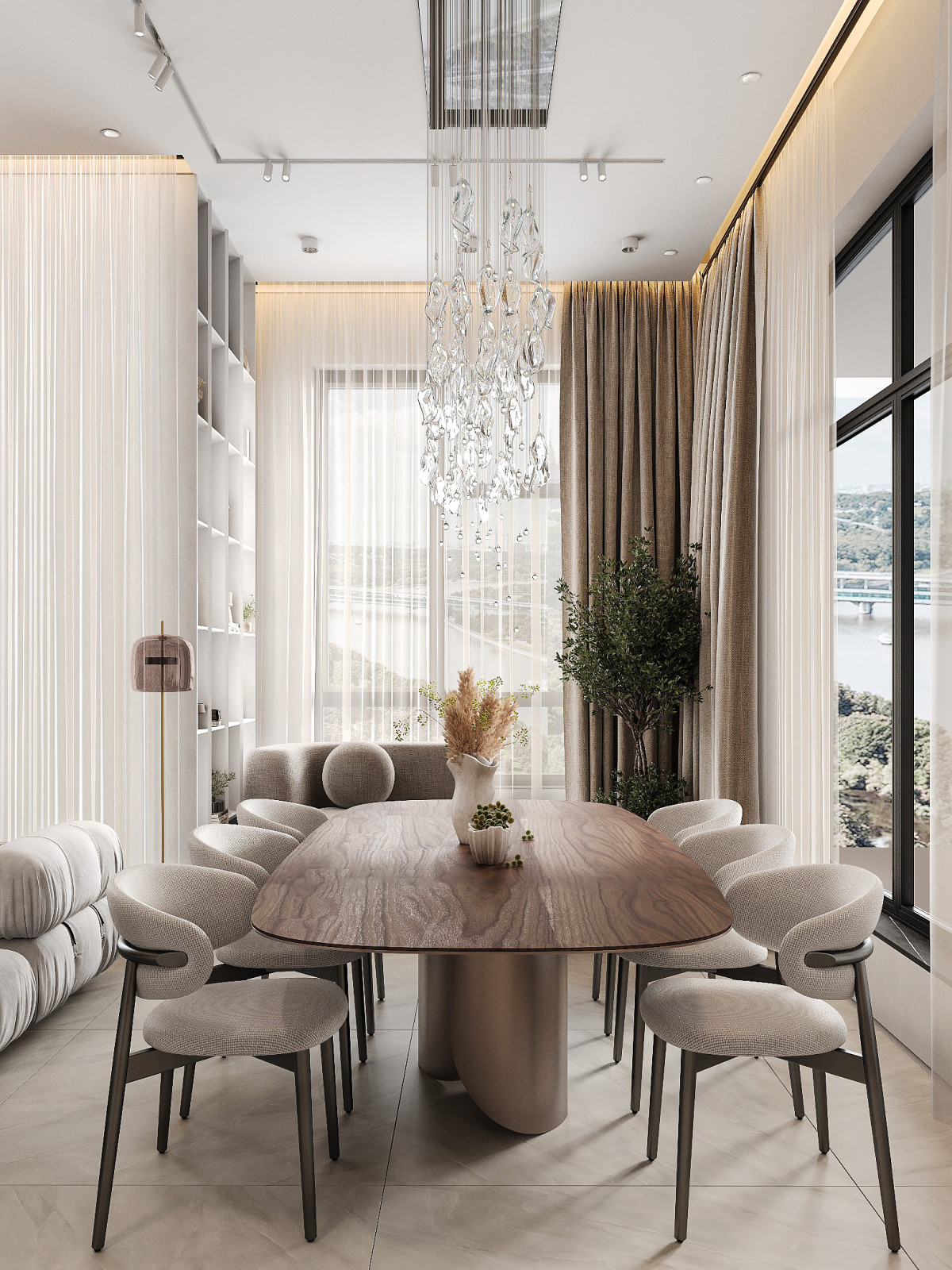 Интерьер жилой квартиры в Москве