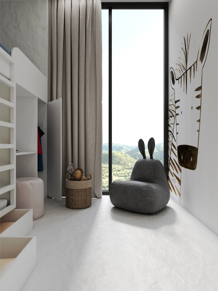 Интерьер большого загородного дома